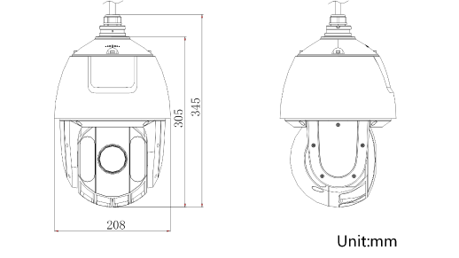 iDS-2DC7523IW-A外形尺寸