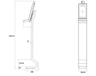 DS-K5604A-3XF/VI產(chǎn)品尺寸