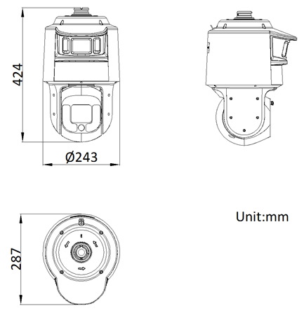 DS-2SK8C144IMX-D/AR/5G(25F1)(P3)產品尺寸