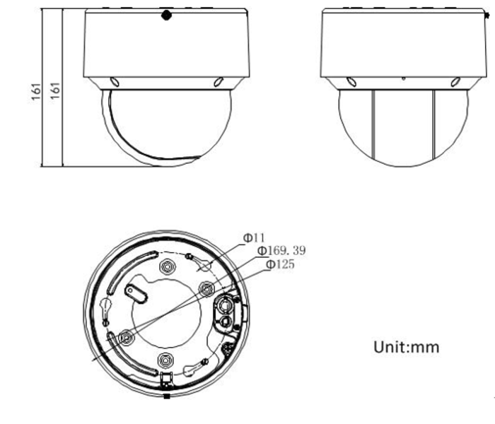 DS-2PT7D20IW-DE(12X)(S6)(B)產(chǎn)品尺寸